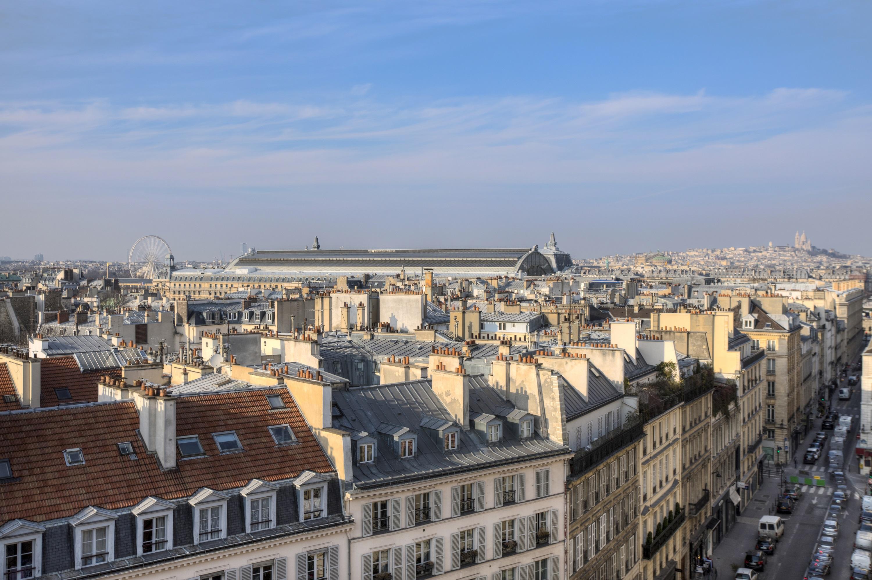 Hotel Pont Royal Paris Exteriör bild View of the 15th arrondissement