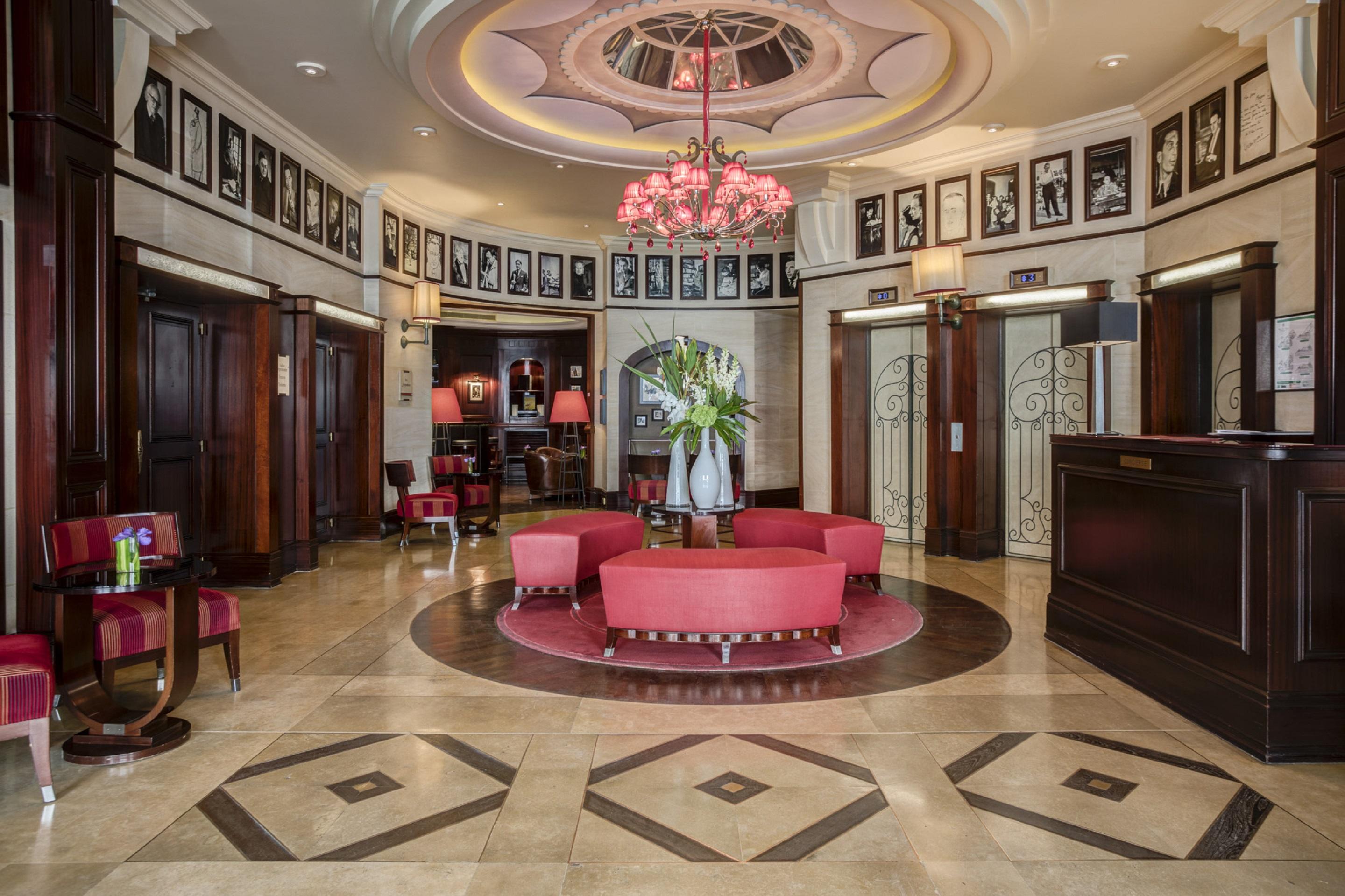 Hotel Pont Royal Paris Exteriör bild Lobby